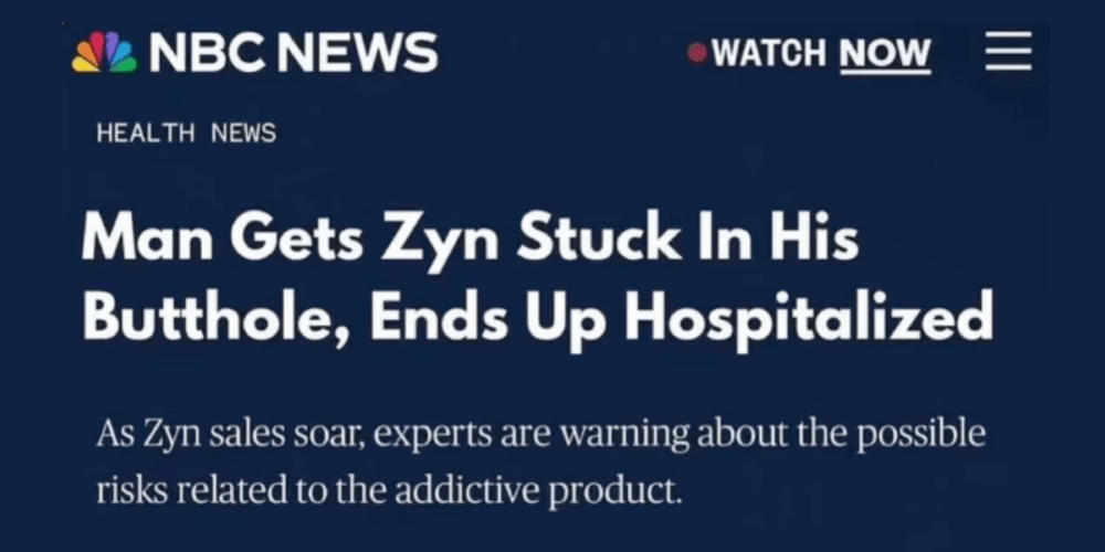 Did a Man Really Get a ZYN Stuck in His Butthole? The Truth Behind the Viral Story - Snuzyn