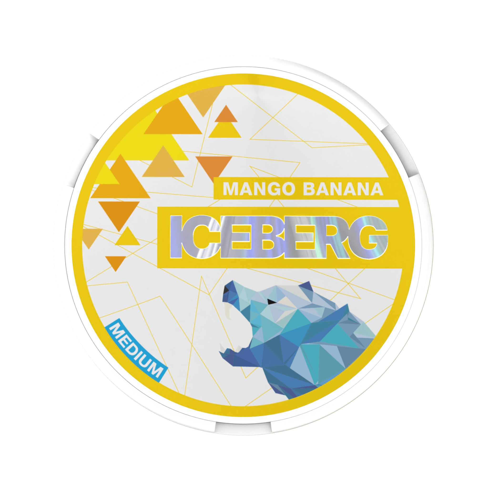 Can of Iceberg Mango Banana Medium - Nicotine Pouches