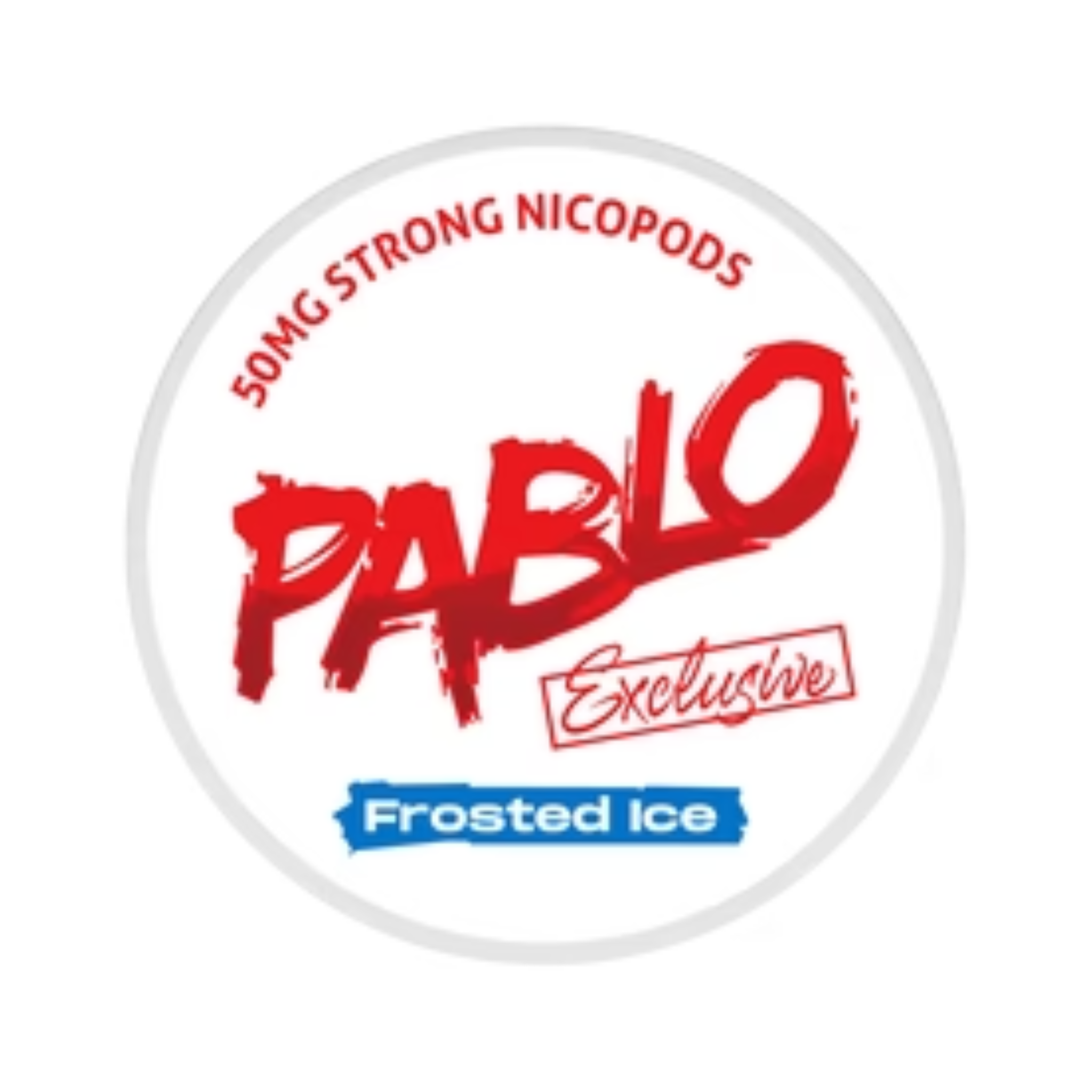 Can of Pablo Frosted Ice - Nicotine Pouches