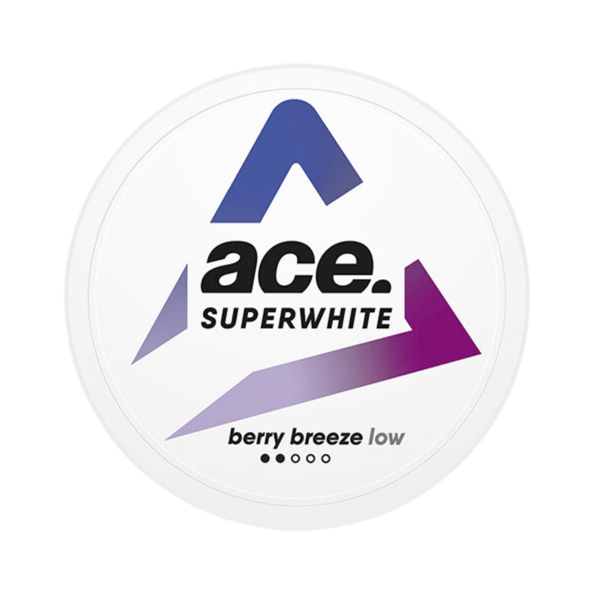 Can of ACE Berry Breeze Low - Nicotine Pouches