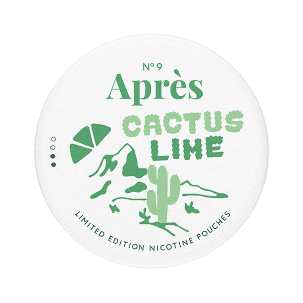 Can of Après Cactus Lime - Nicotine Pouches