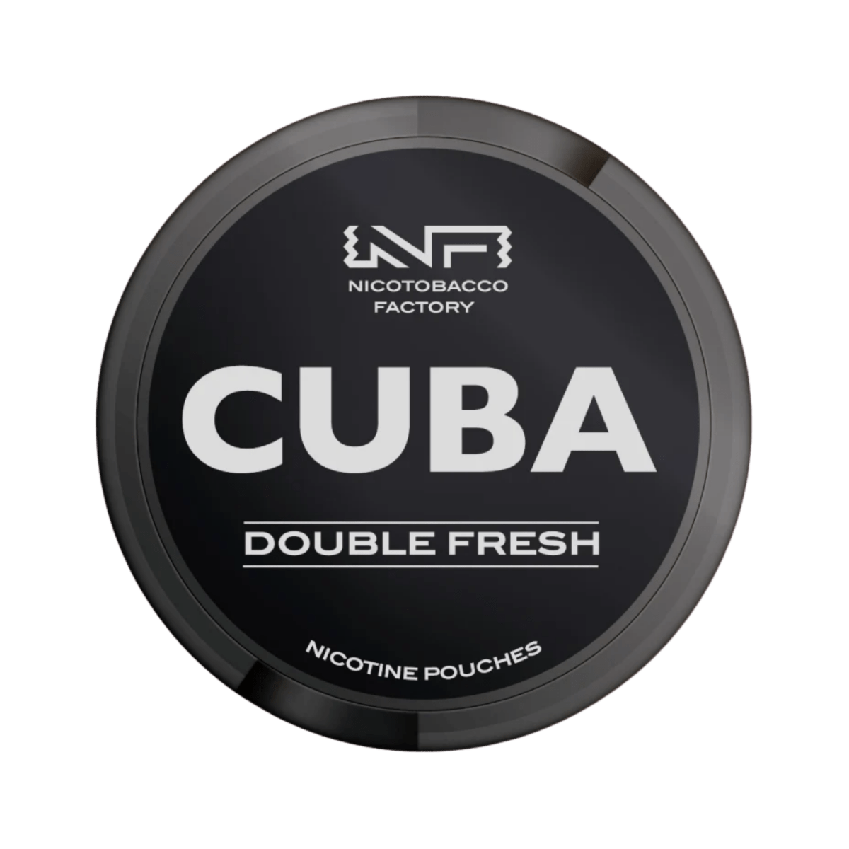 Can of CUBA Double Fresh - Nicotine Pouches
