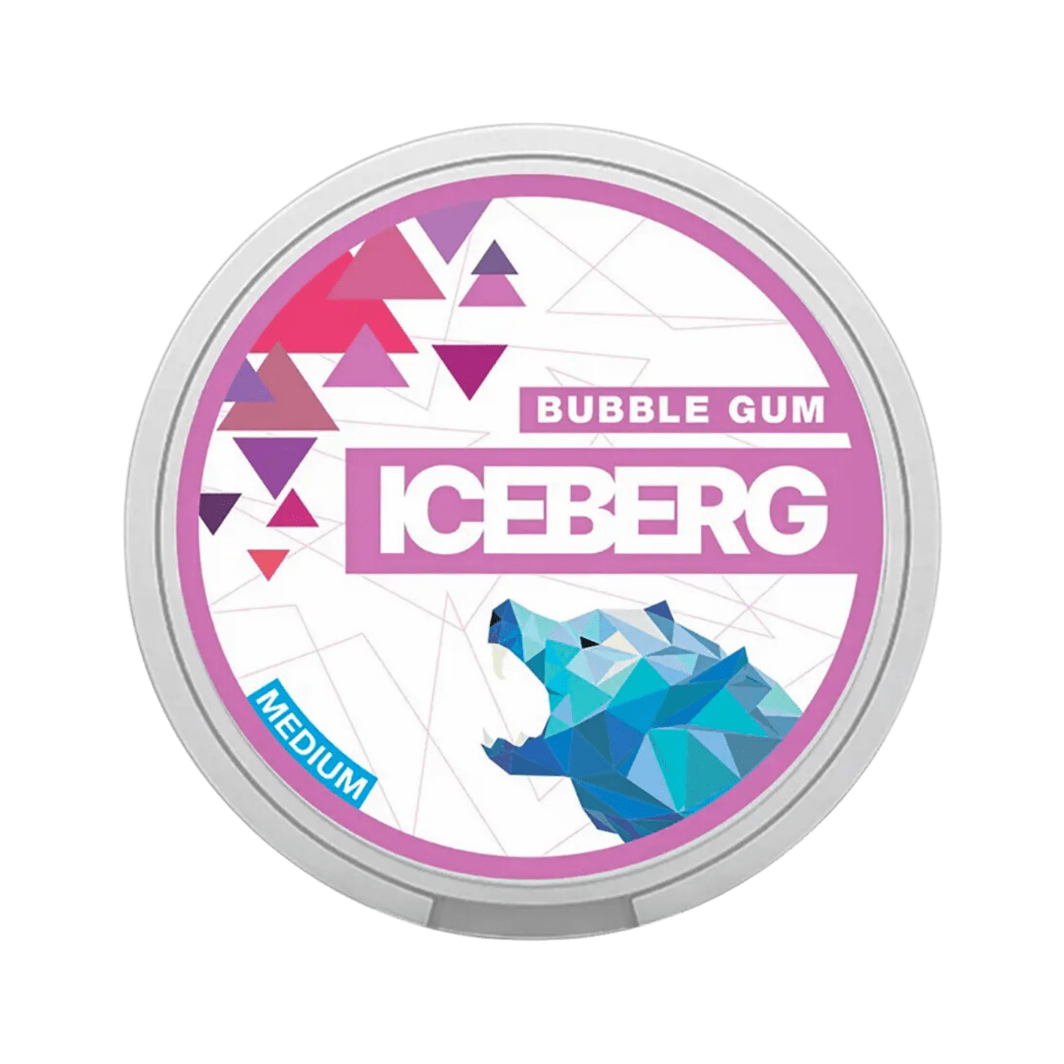 Can of Iceberg Bubblegum Medium - Nicotine Pouches