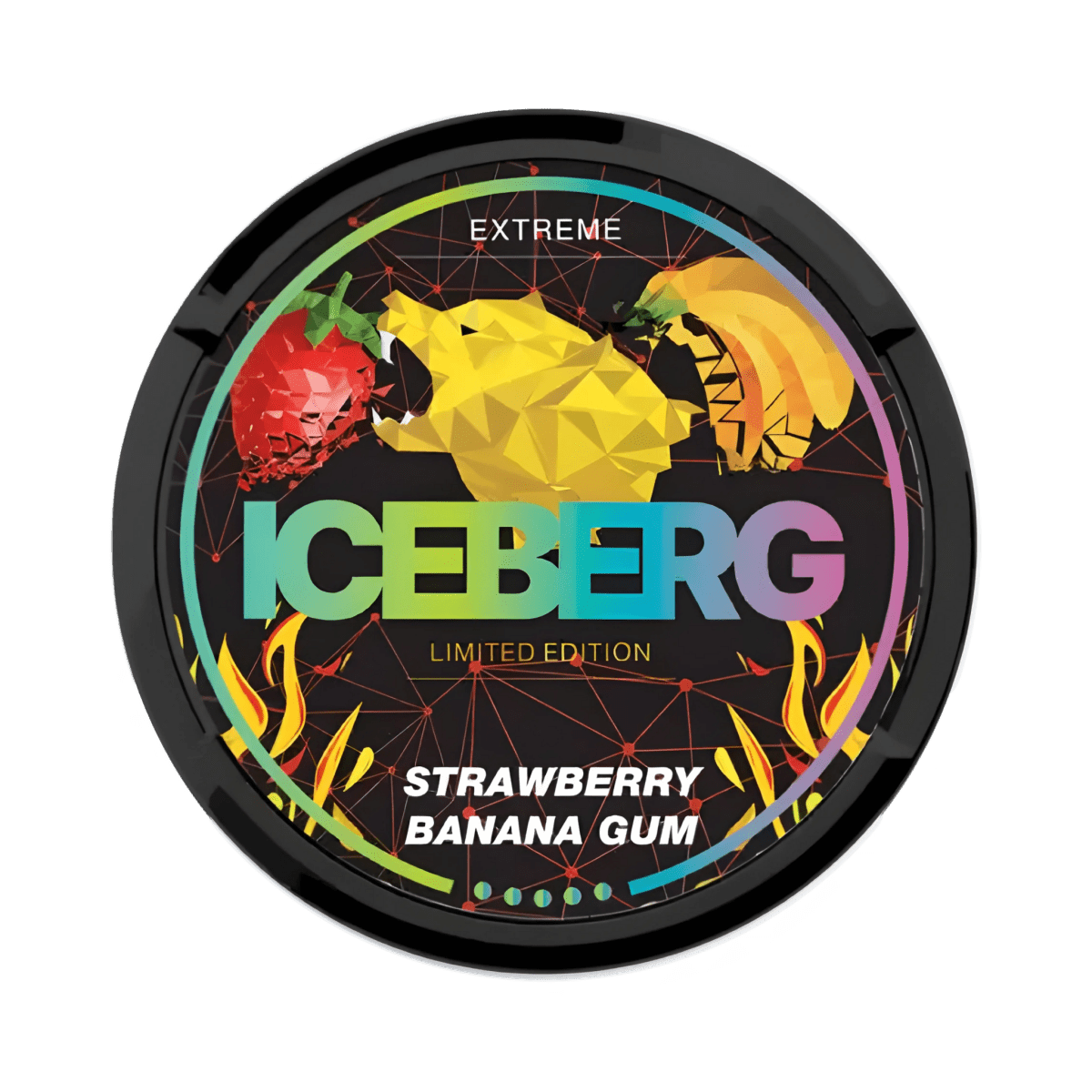 ICEBERG Strawberry Banana Gum - Snuzyn