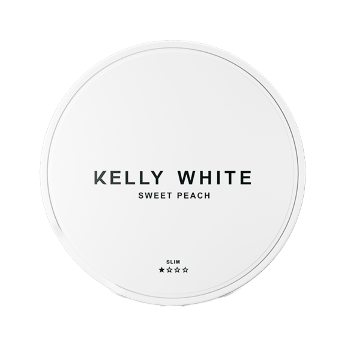 Can of Kelly White Sweet Peach - Nicotine Pouches