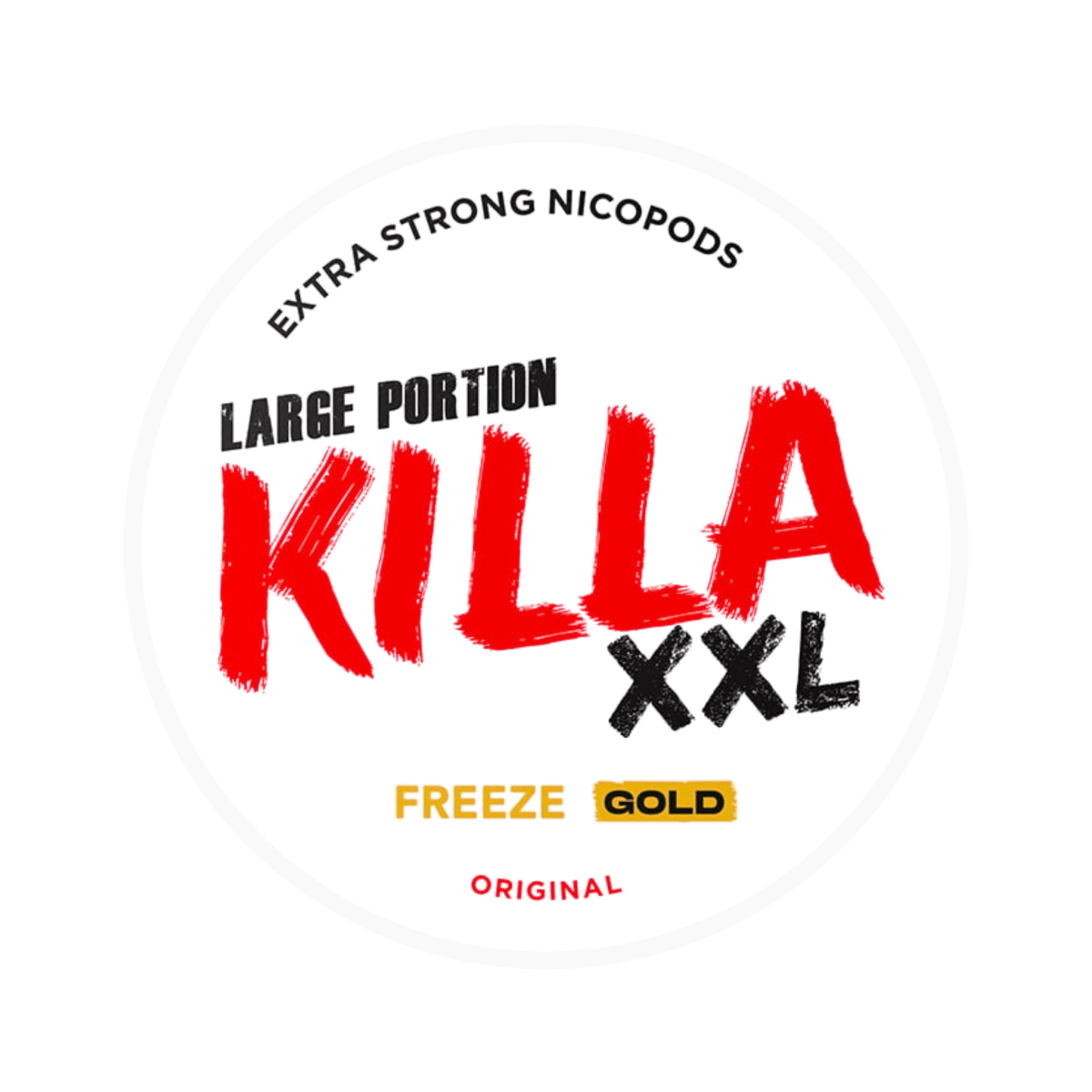 Killa XXL Large Portion Freeze Gold - Snuzyn