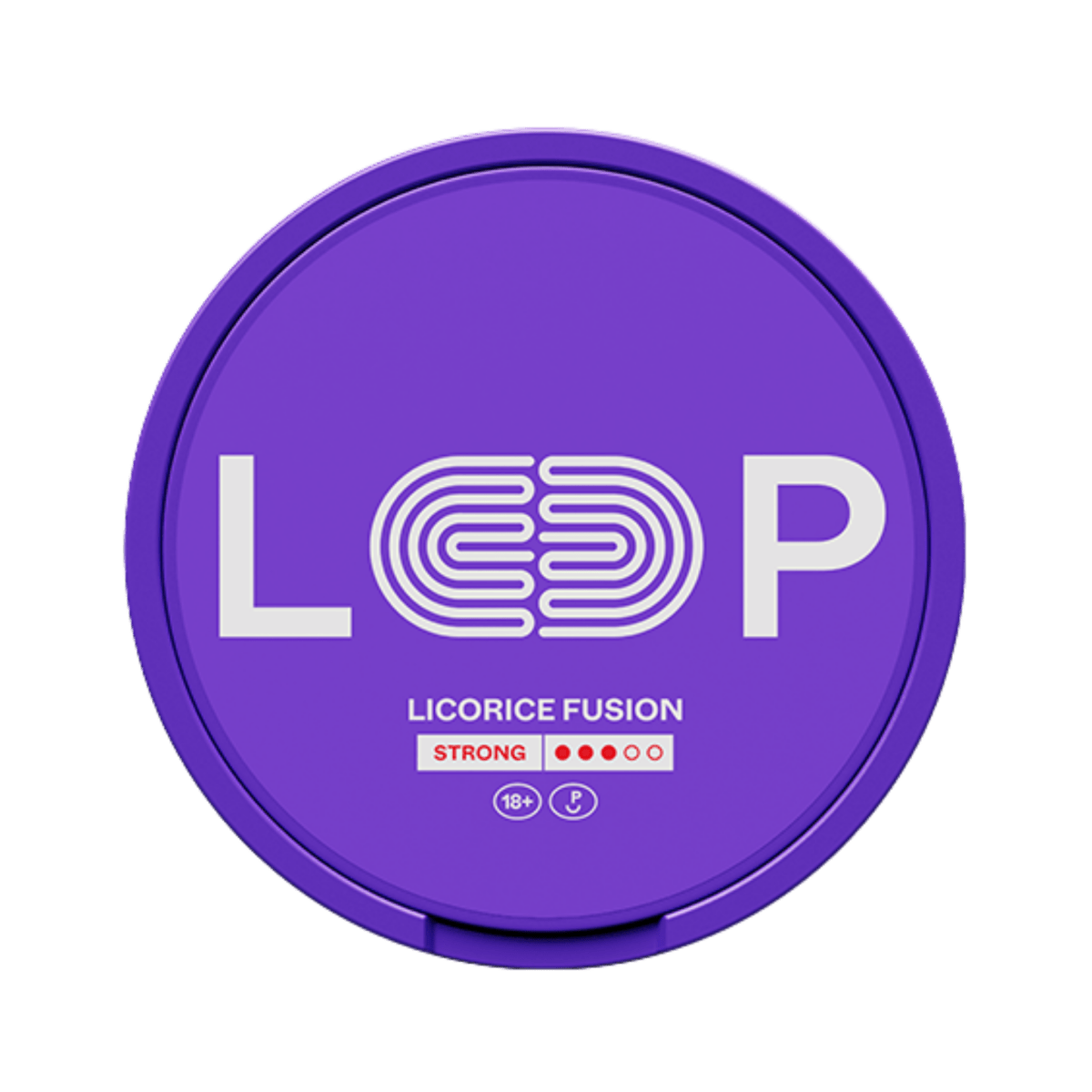 Can of Loop Licorice Fusion - Nicotine Pouches