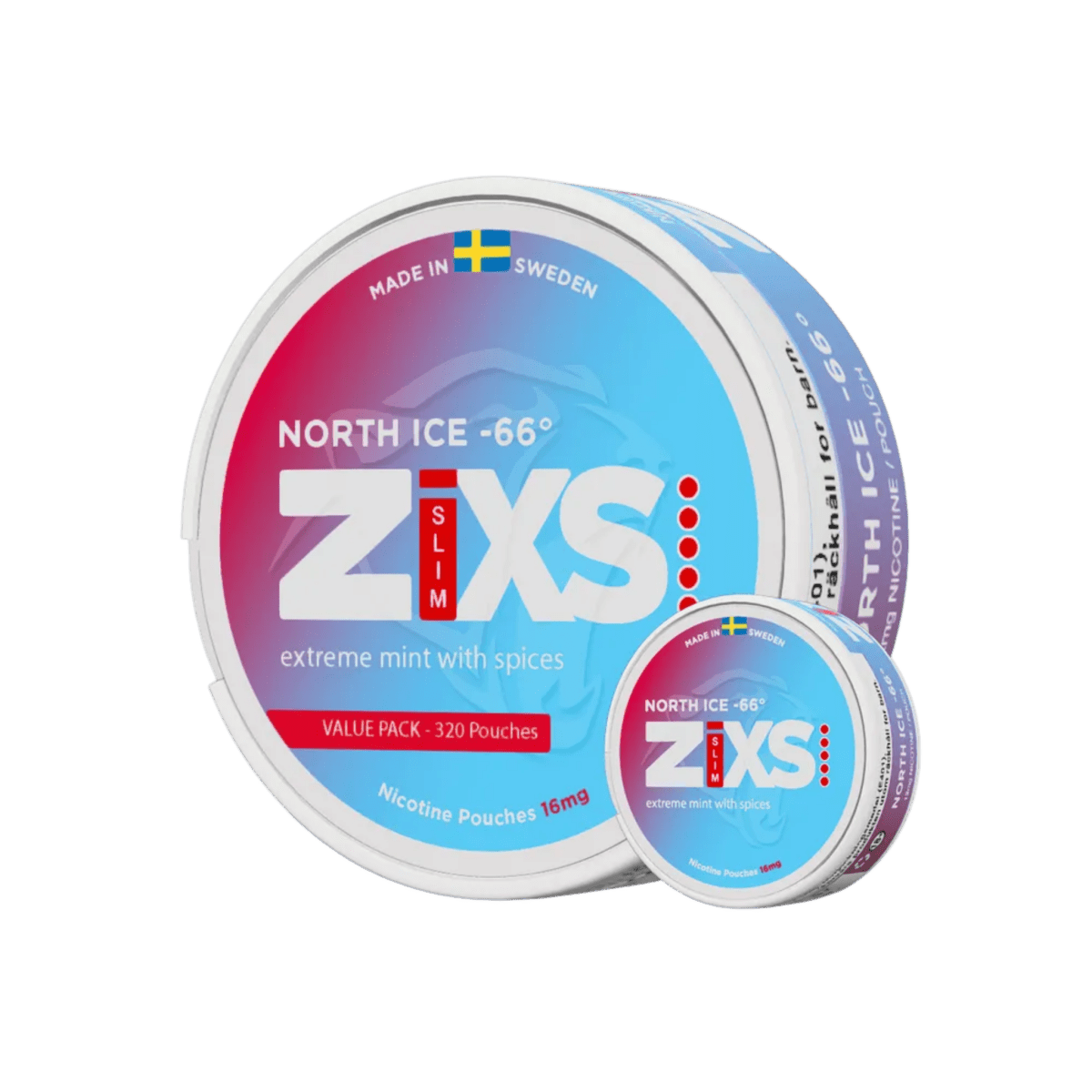 North Ice - 66˚ Jumbo Can - Swedie