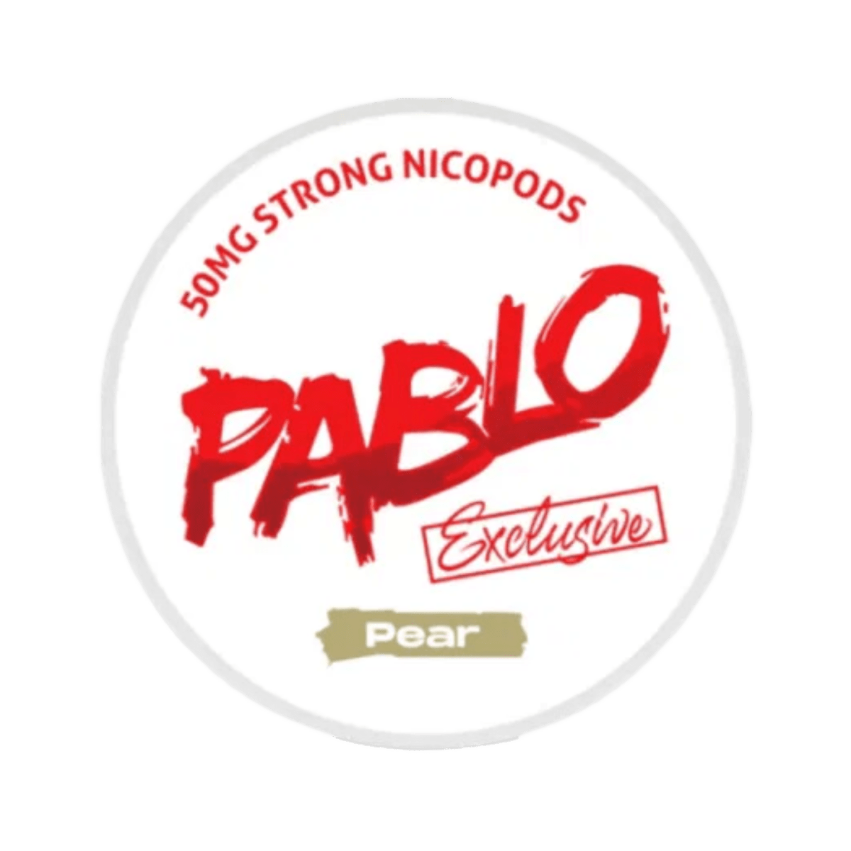 Can of Pablo Exclusive Pear - Nicotine Pouches