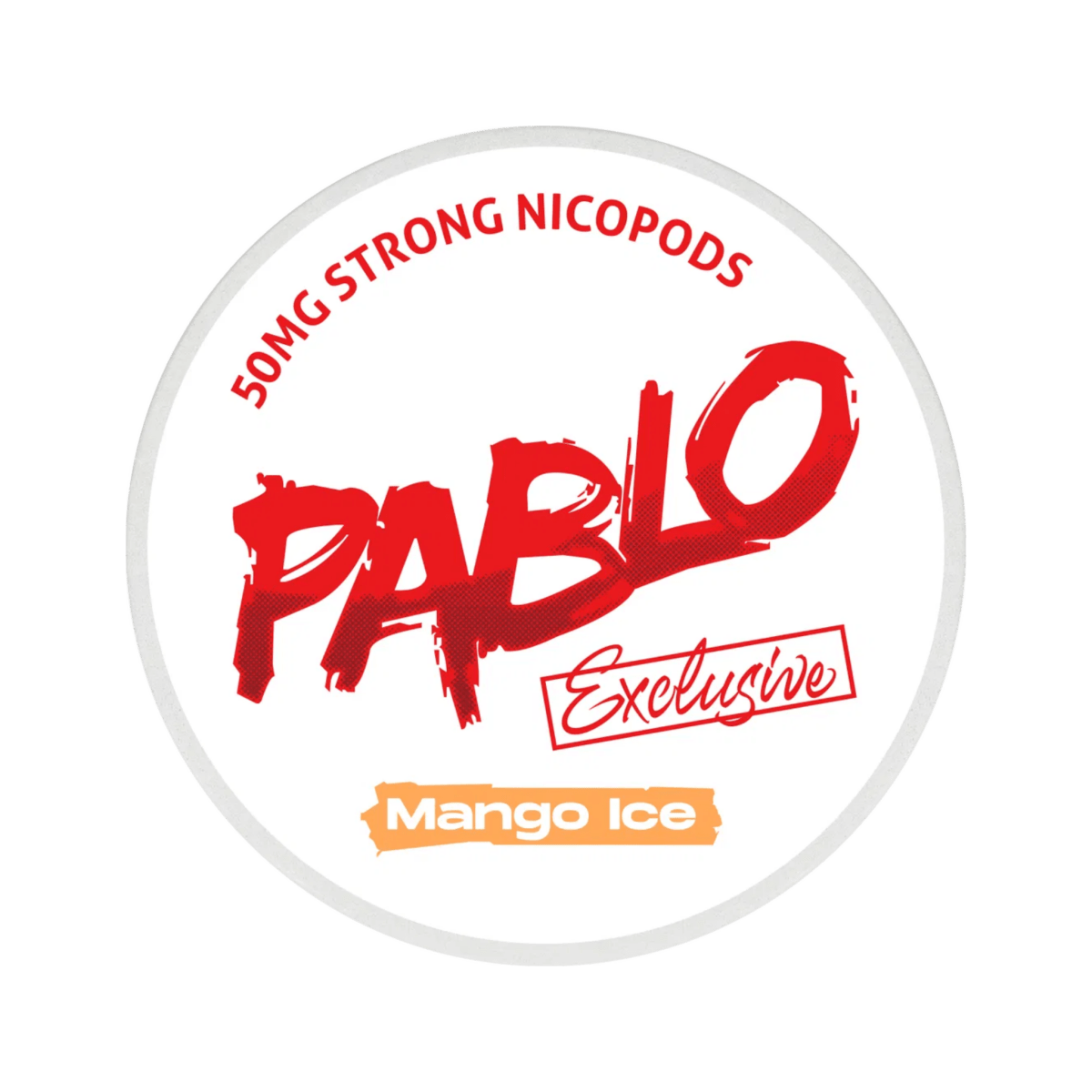 Can of Pablo Mango Ice – Nicotine Pouch