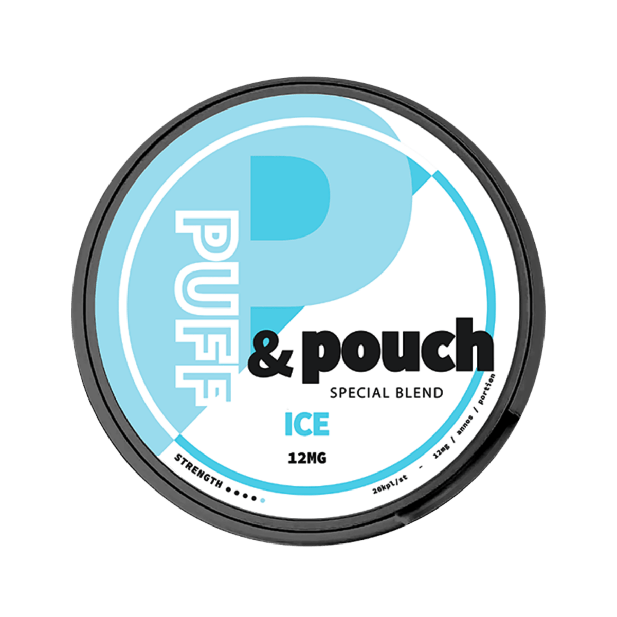 Can of Puff & Pouch Ice - Nicotine Pouches