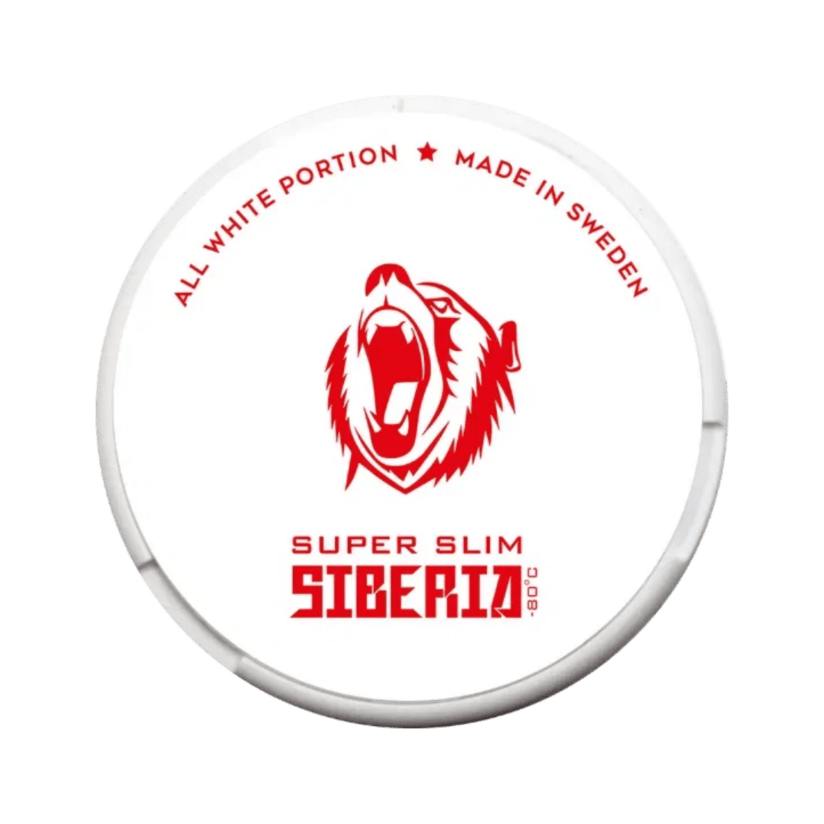 Can of Siberia Super Slim - Nicotine Pouches