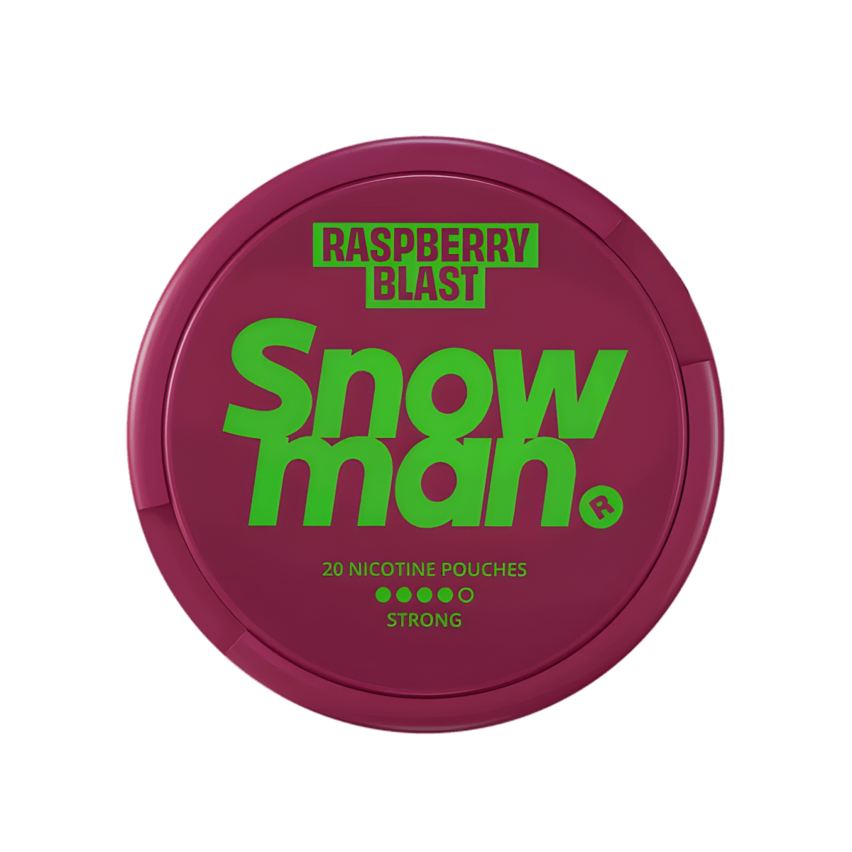 Snow Man Raspberry Blast Strong - Swedie