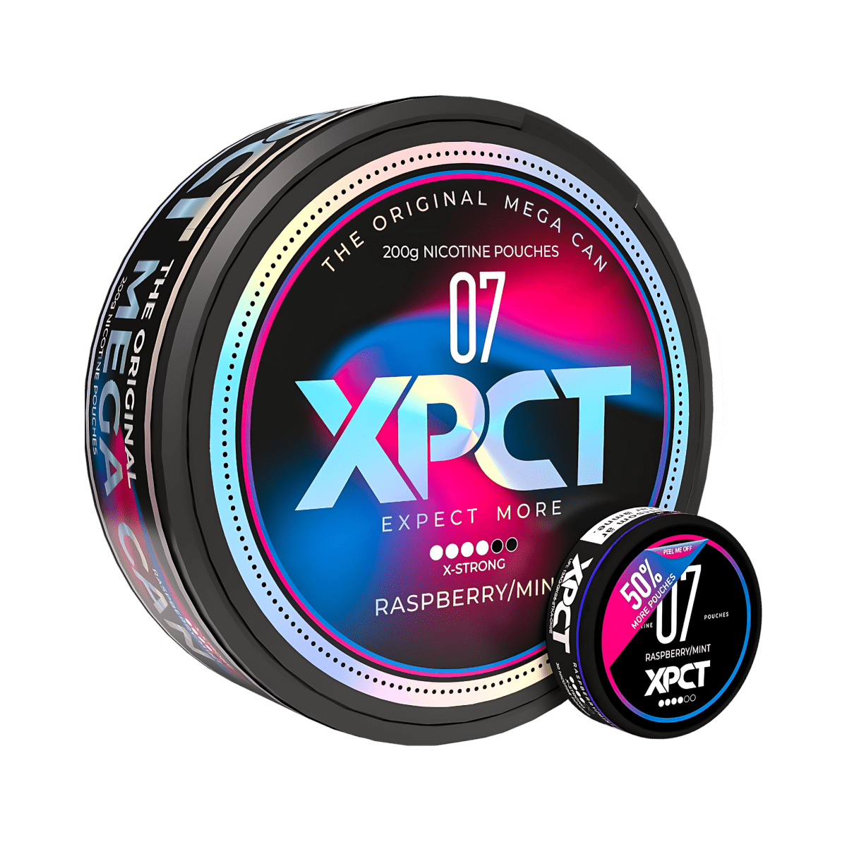 XPCT Raspberry Mint Mega Can - Snuzyn