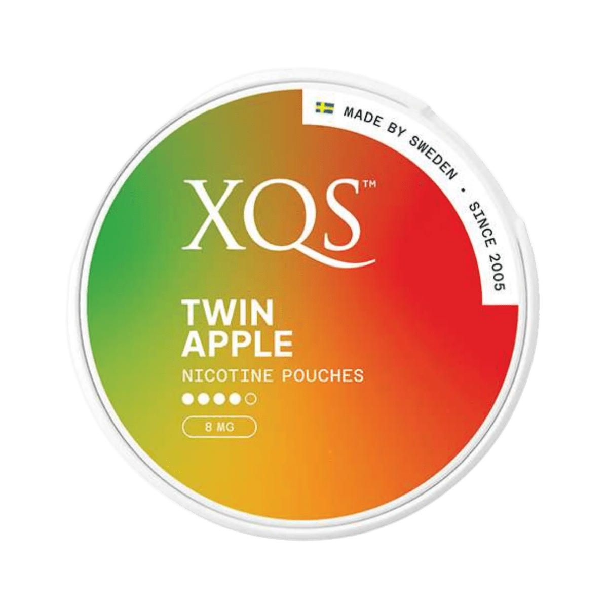 Can of XQS Twin Apple - Nicotine Pouches