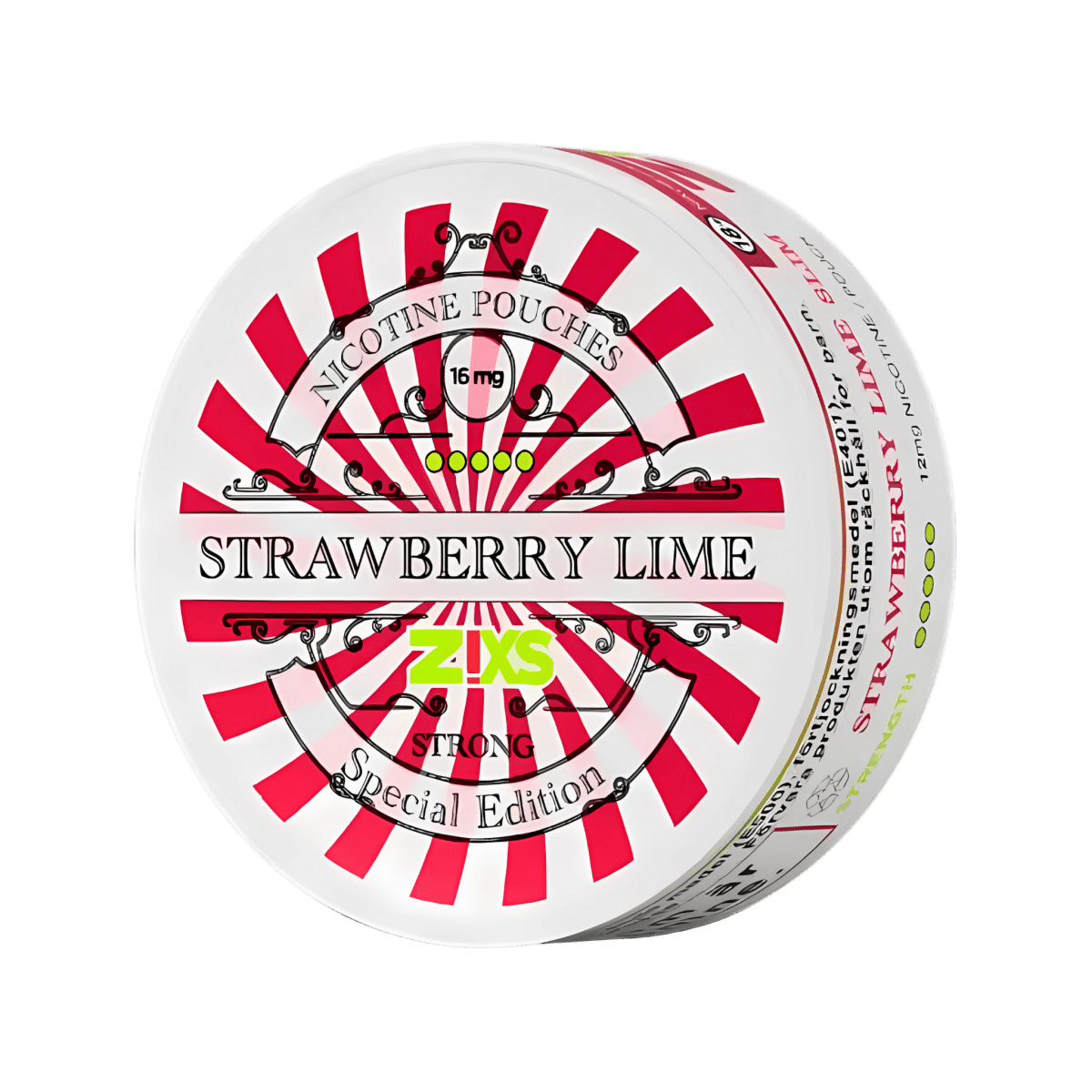 ZIXS Slim Strawberry Lime Strong - Snuzyn