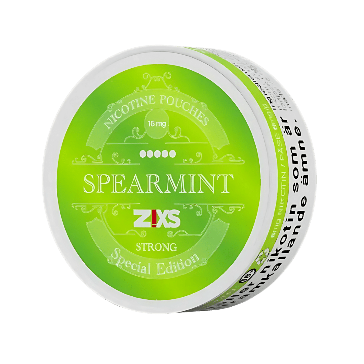 ZIXS Spearmint Slim Strong - Snuzyn