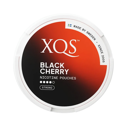 XQS Black Cherry Strong nicotine pouches