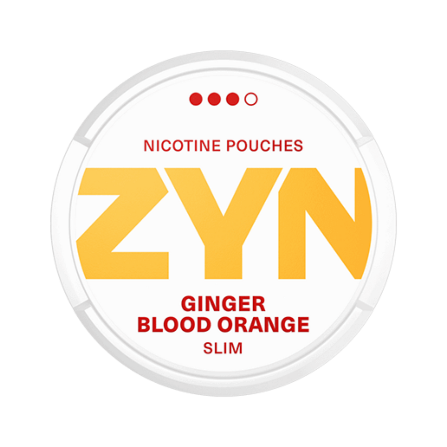 ZYN Ginger Blood Orange Strong