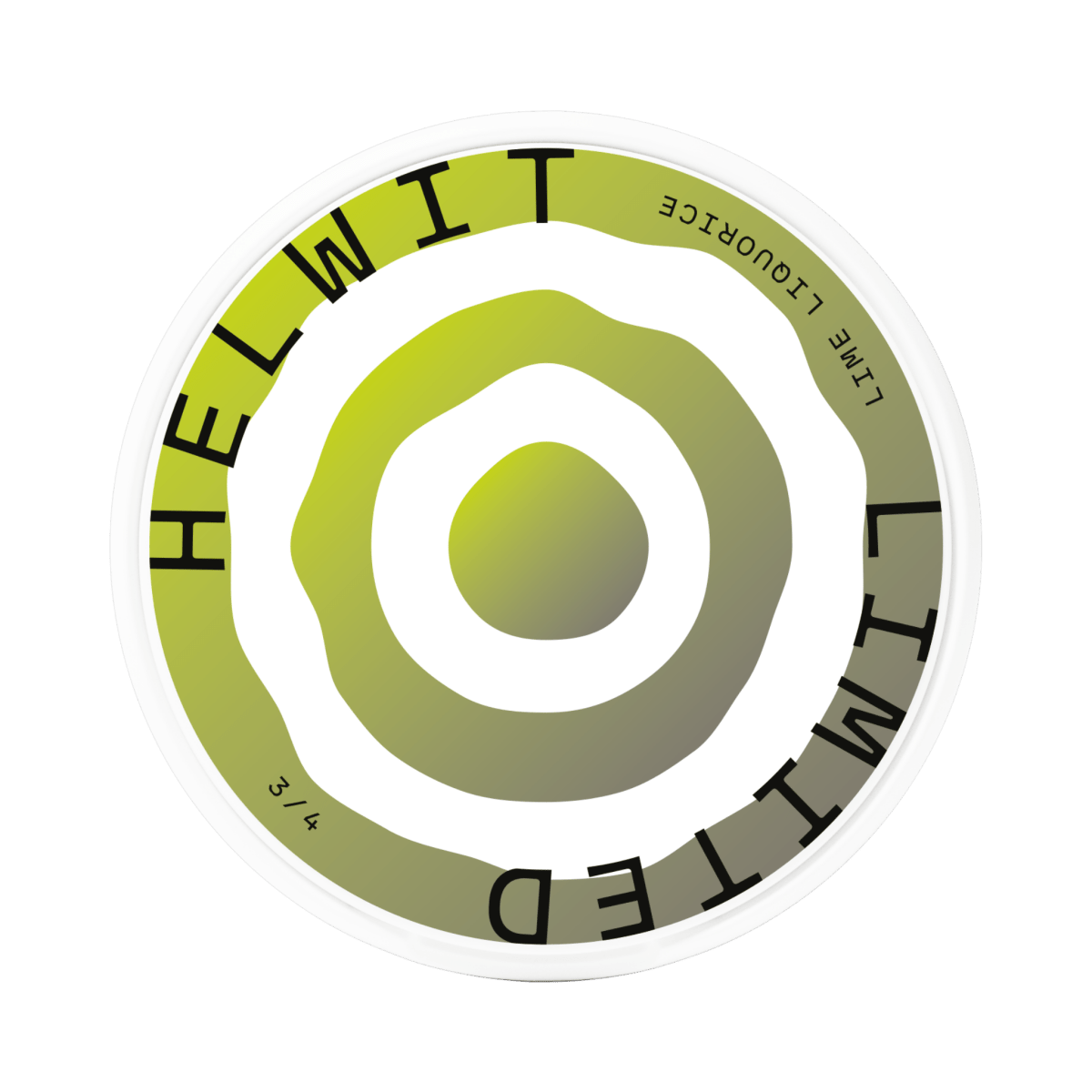 Helwit Lime/Liquorice - Limited Edition - Snuzyn