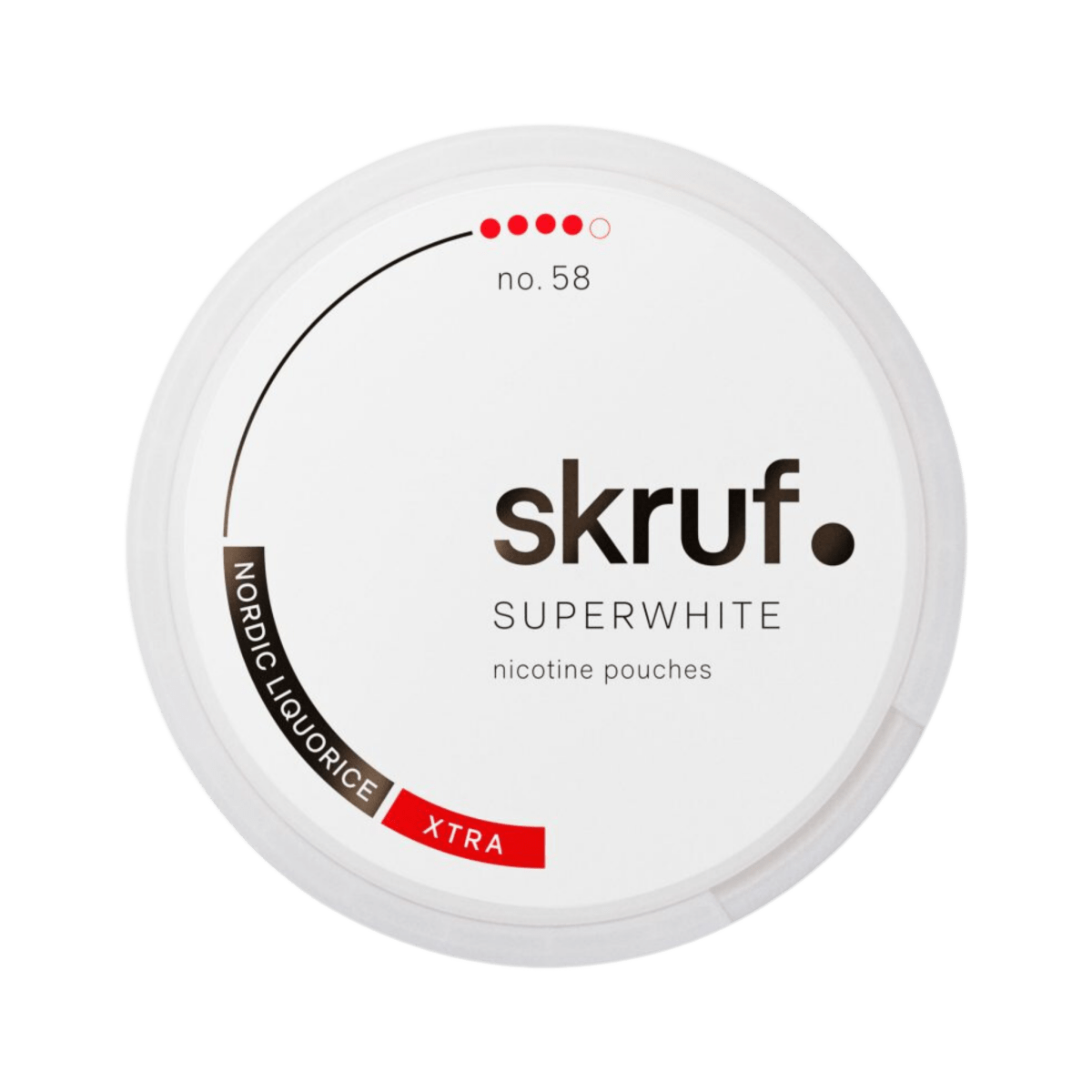 SKRUF No.58 Nordic Liqourice Extra Strong - Snuzyn